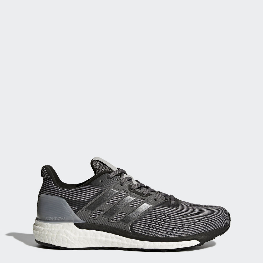 Adidas Supernova - παπουτσια για τρεξιμο ανδρικα - Γκρι/Μεταλλικός/Γκρι,Μέγεθος: EU 36 – 54 2/3 (894